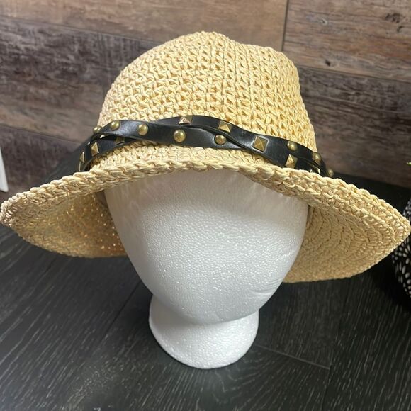 Unisex Straw Look and Feel Hat 100% Paper Material - Picture 1 of 8